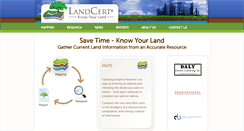 Desktop Screenshot of landcert.com